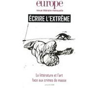 Europe ecrire l extreme n926/927 juin juillet 2006 Collectif (Auteur)