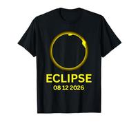 Europe Espagne Islande Totalité Eclipse Solaire 12 août 2026 T-Shirt