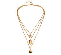 Europe Et Amérique Shell Lettre Pendentif Multi-Couche Femmes Collier Exécution ExquiseLa mode