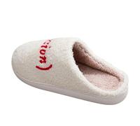 Europe et états- Commerce extérieur Nouvelles Pantoufles en Coton Pantoufles de Maison en Peluche épaisse Grosses Bottes pour Femmes Plateforme Haute Genou