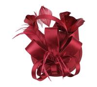 Europe et les États-Unis, en maille, accessoires de cheveux, barrettes, bandeau, pour mariage, bal de fin d'année, pour garçon (vin, 13 cm)