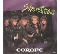 Europe - Europe Superstitious 7" Epic EUR3 EX/EX 1988 picture sleeve