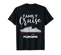 Europe Family Cruise Shirt Europes Chemises Croisière T-Shirt