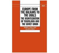 Europe From The Balkans To The Urals
