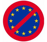 Europe Interdite (10x10cm) - Sticker/Autocollant