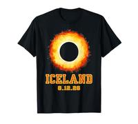 Europe Islande Totality Solar Eclipse 12 août 2026 T-Shirt