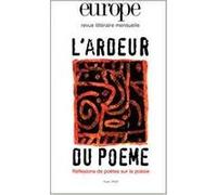 Europe l ardeur du poeme 875 Collectif (Auteur)