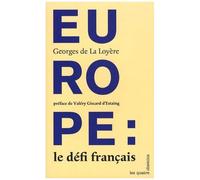 Europe : Le Défi Français