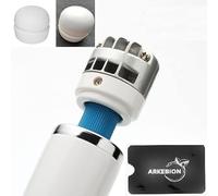 Europe Magic Wand Original-Pack ARKEBION® - Tête de massage métallique - 2 embouts, protège-carte RFID