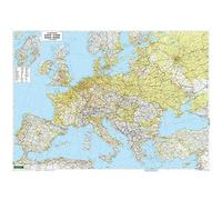 Europe Map Large Size, Flat in a Tube 1:2 600 000