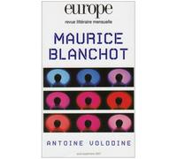 Europe maurice blanchot n940/941 aout septembre 2007 Tome 940 -941 - Collectif - Revue Europe - broché - Revue