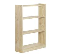 Europe & Nature Etagere Pin Massif Gala 121x80, Bois, 25 x 80 x 118 cm