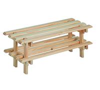 Europe & Nature Etagere Range Chaussure, Bois, 75 x 25.9 x 30 cm