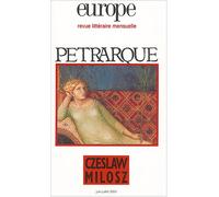 Europe, numéro 902-903 - Juin-Juillet : Pétrarque