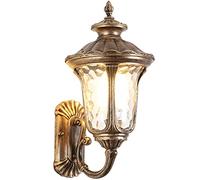 Europe Outdoor Wall Sconce Garden Villa Street Wall Light Fence Outside Landscape Lamp Restaurant Shop Decoration Lighting (Color : B Size : 1940cm) (A 23 * 50cm)