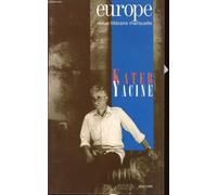 Europe Revue Litteraire Kateb Yacine