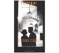 Europe. Revue Littéraire Mensuelle. Henri Calet