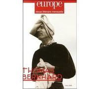 Europe thomas bernhard 959 mars 2009 Collectif (Auteur)