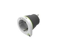 Europe to Australia - Adaptateur pour prise d'alimentation - Europlug, CEE 7/4 (R) pour SAA AS 3112 (P) - 100-250 V - 10 A - noir - Australie