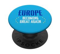Europe Union et Avenir Défense de l'UE et Démocratie PopSockets PopGrip Adhésif
