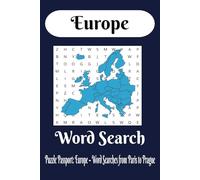 Europe Word Search: Explore European Culture, Cities, Festivals & Food Through Relaxing Word Find Puzzles|Explore European Culture, Cities, Festivals & Food Through Relaxing Word Find Puzzles