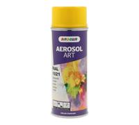 European Aerosols Buntlackspray AEROSOL Art jaune colza brillant RAL 1021 400 ml aérosol Quantité:1