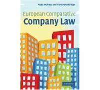 European Comparative Company Law Andenas, Mads (Auteur)