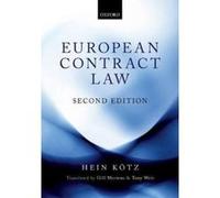 European Contract Law - [Version Originale] Hein Kotz (Auteur)