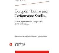 European Drama and Performance Studies Sabine Chaouche (Direction), Collectif (Auteur)