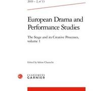 European Drama and Performance Studies Sabine Chaouche (Direction), Collectif (Auteur)