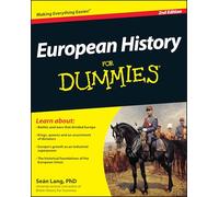 European History For Dummies by Sean Lang Inconnu (Auteur)