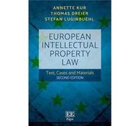 European Intellectual Property Law by Stefan Luginbuehl Stefan Luginbuehl (Auteur)