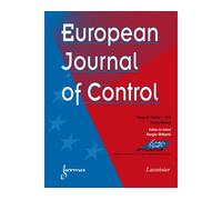 European journal of control volume 18 n 1 januaryfebruary 2 - Collectif - Hermes Science Publications - broché - Livre