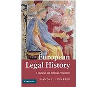 European Legal History Randall Lesaffer (Auteur)