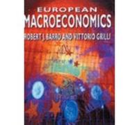 European Macroeconomics - [Version Originale] Robert J Barro, Vittorio Grilli (Auteur)