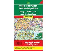 European - Middle East - Central Asia political, 1:5.5 milli