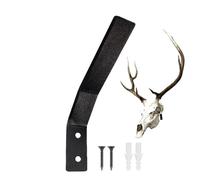 European Mount Skull Hanger - Wall-Mounted Deer Skulł Display Račk | Invisible Steel Skull Hanger With Screws Bolts | Secure, Rust-Proof, For Taxidermy