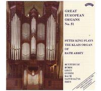 KING PETER (organo) – European Organs Vol.51 – CD – Import