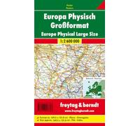 Carte murale - Europe Physique - 170 x 121 cm | Freytag & Berndt - papier