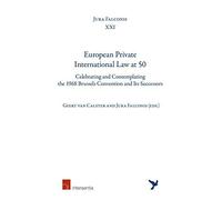 European Private International Law at 50 European Private International Law at 50 (Auteur)