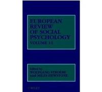 European Review of Social Psychology, European Review of Social Psychology Series