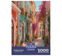 European Streets Puzzle 1000 Pièces Difficile Puzzles pour Adults Enfant Puzzle De Haute Qualité Jeu De Défi Intellectuel 70x50cm/1000pcs