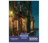 European Streets Puzzle 1000 Pièces Difficile Puzzles pour Adults Enfant Puzzle De Haute Qualité Jeu De Défi Intellectuel 70x50cm/1000pcs