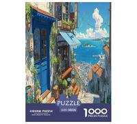 European StreetsPuzzle 1000 Pièces pour Adultes Enfant Puzzle De Qualité Supérieure Puzzle Difficile 38x26cm/1000pcs
