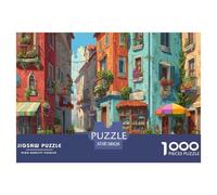 European StreetsPuzzle 1000 Pièces pour Adultes Enfant Puzzle De Qualité Supérieure Puzzle Difficile 38x26cm/1000pcs