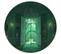 European Style Palace Puzzle 1000 Pièces Cadeau Unique Building Jeu Éducatif Défi Jouet À De Qualité Supérieure Peinture Art pour Adultes Et Enfants 1000pcs (67.5x67.5cm)