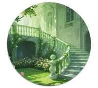 European Style Palace Puzzles 1000 Pieces Cadeau Unique Building Jeu Éducatif Défi Jouet À De Qualité Supérieure Peinture Art pour Adultes Et Enfants 1000pcs (67.5x67.5cm)