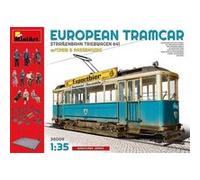 1:35 Diorama de tramways avec base/accessoires