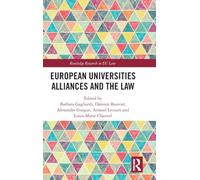 European Universities Alliances and the Law