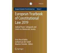 European Yearbook Of Constitutional Law 2019
